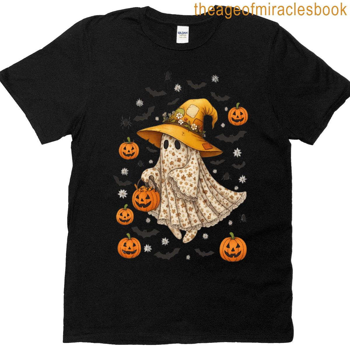 Halloween Ghost Cute Ghost T-shirt