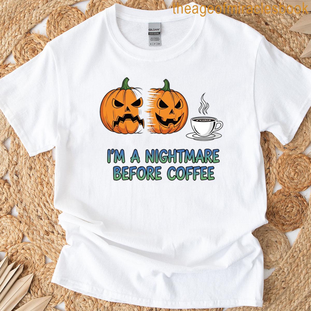Nightmare Before Coffee Oversized T-shirt