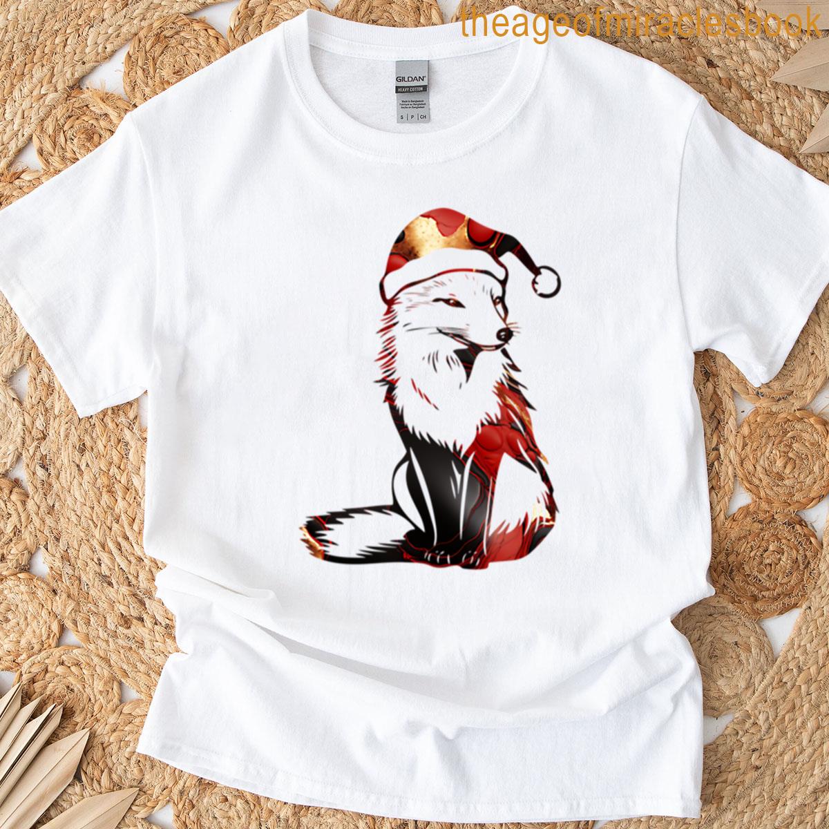 Red Fox Marble T-shirt