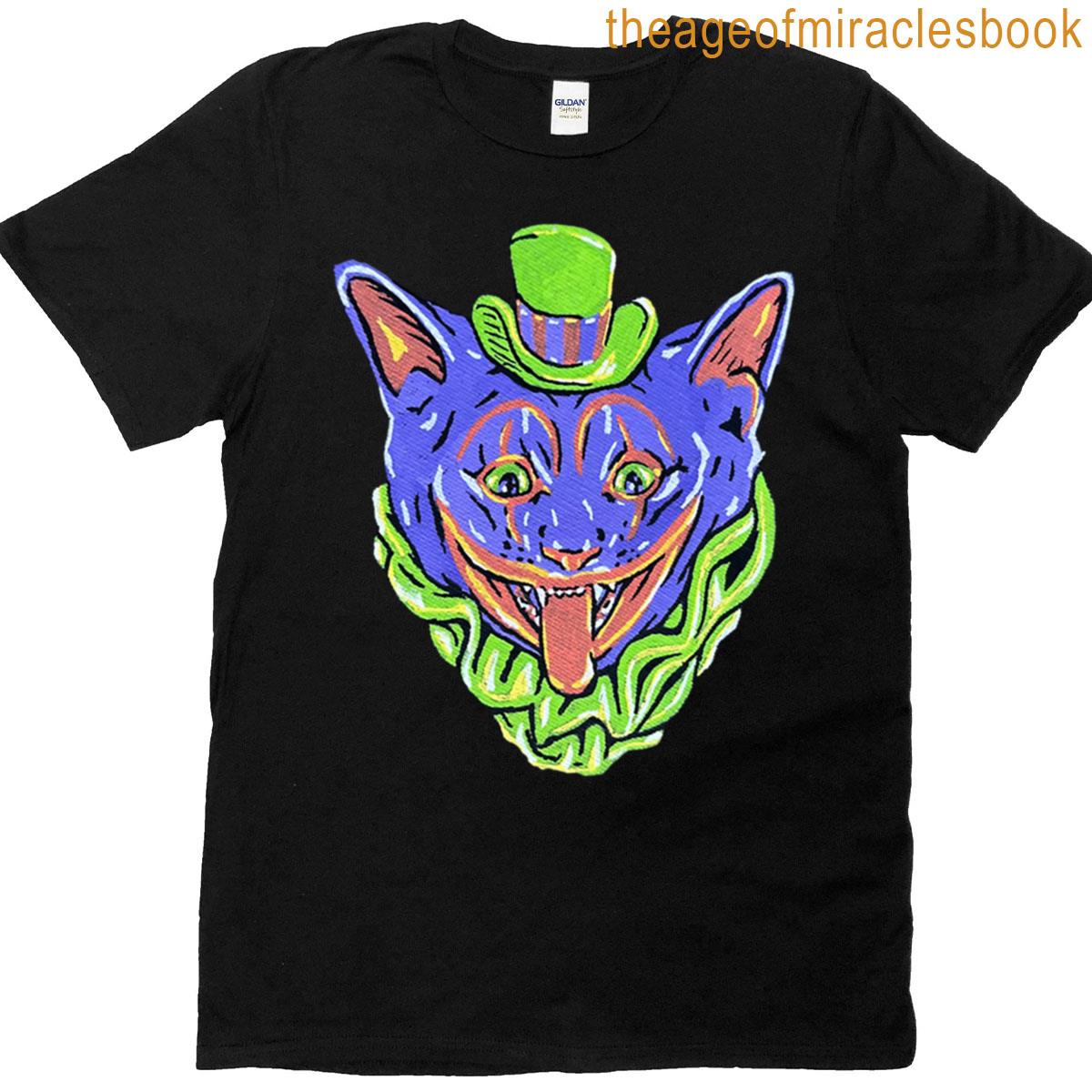 Scary Clown Cat T-shirt
