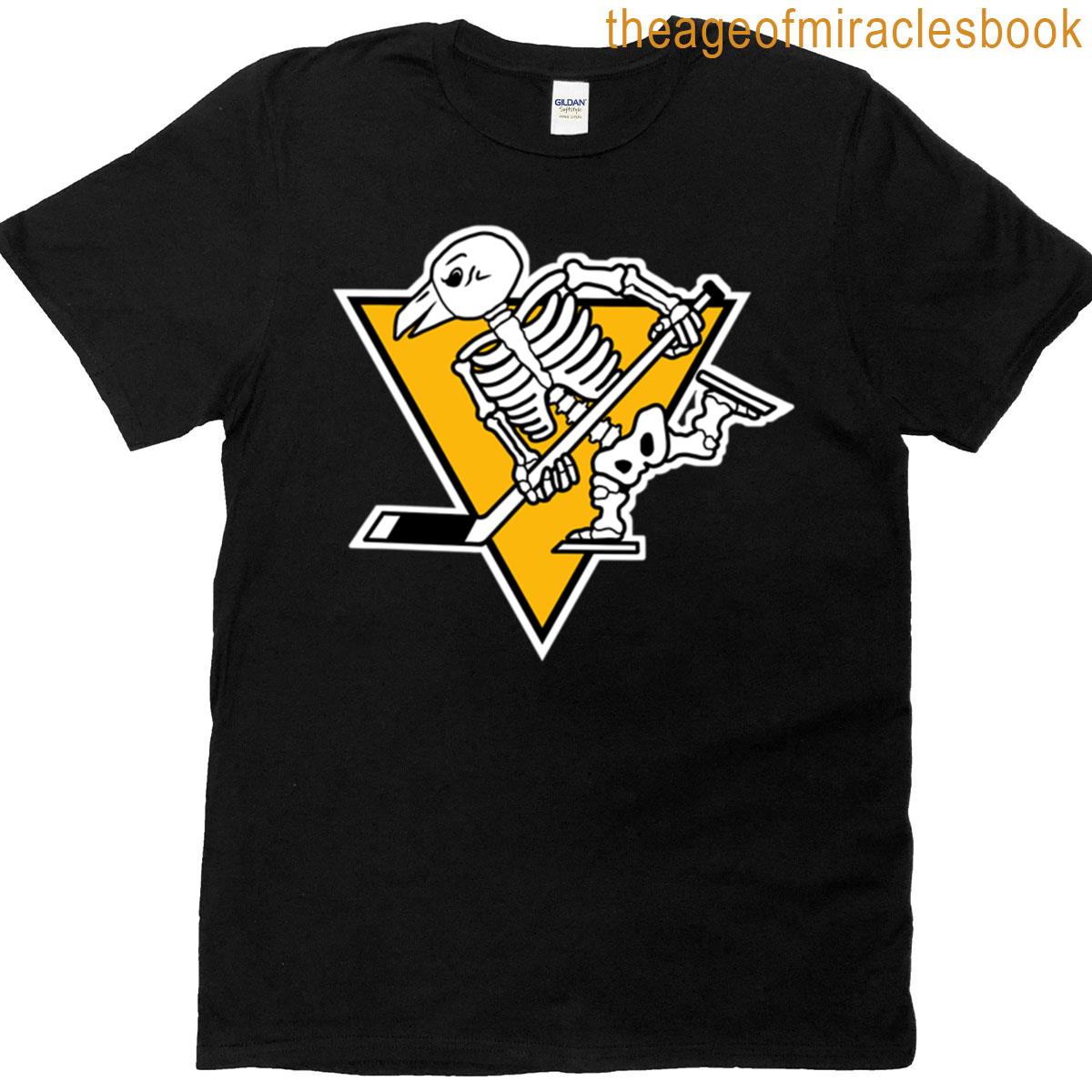 Skeleton Hockey T-shirt