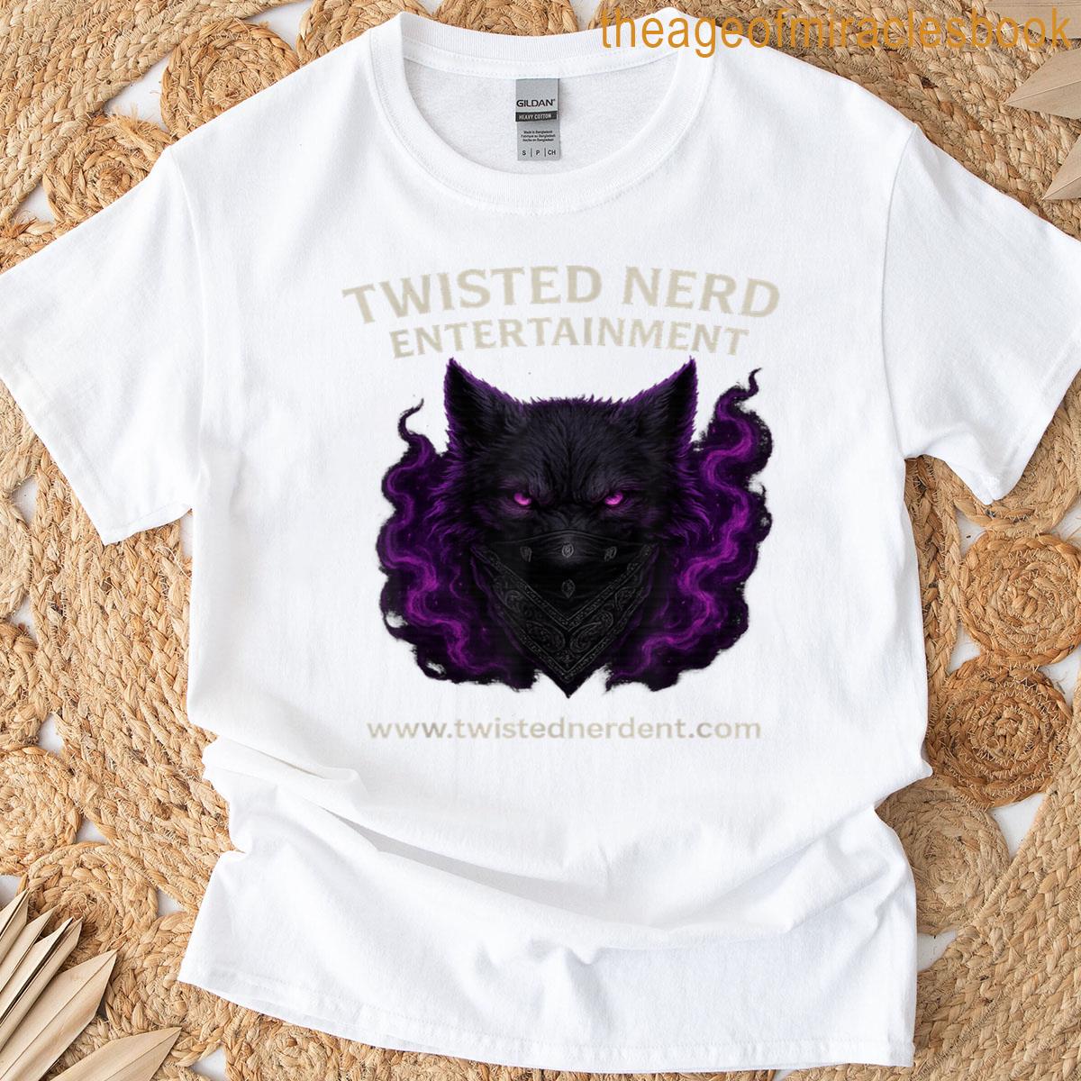 Tne Wolf Purple T-shirt