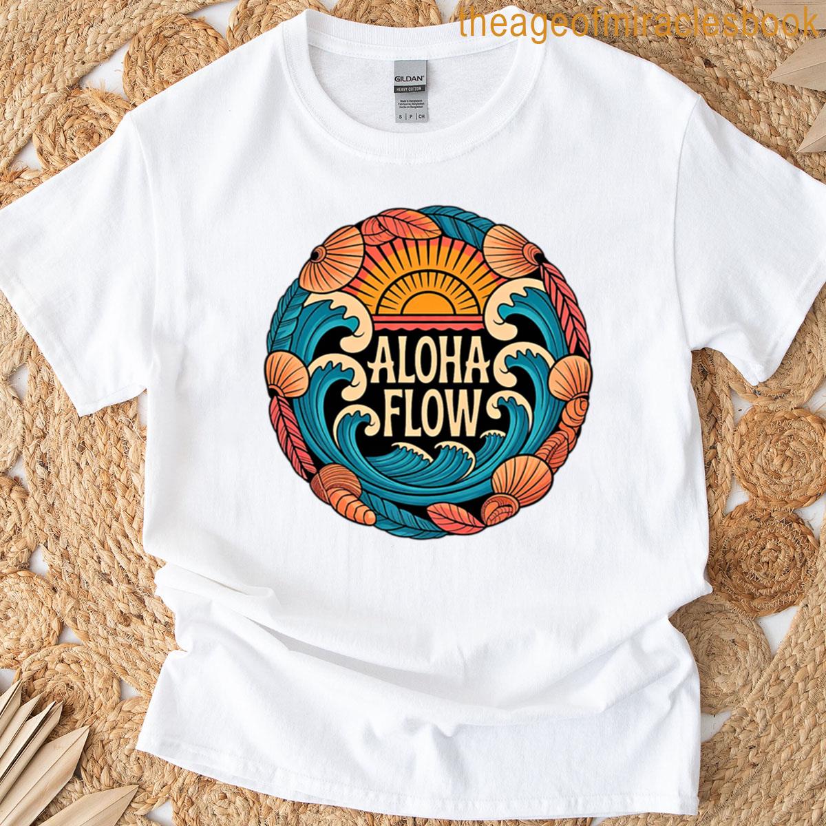 Tribal Pattern Surfboard T-shirt
