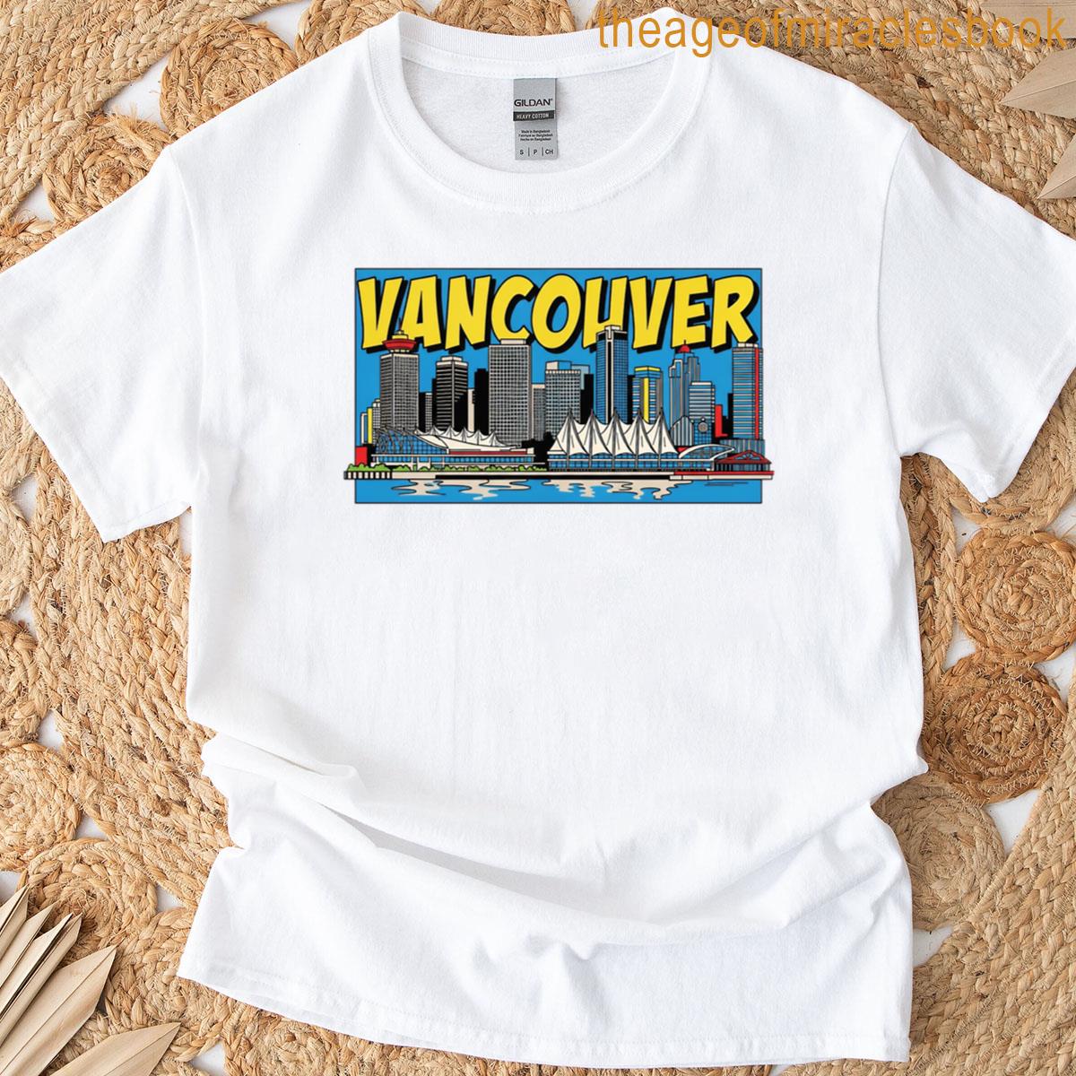 Vancouver – Comic Style T-shirt