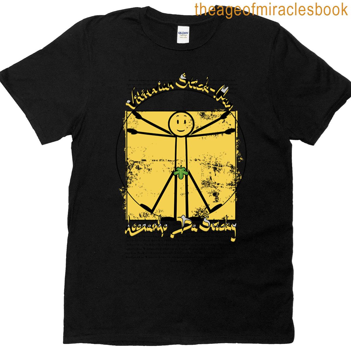 Vitruvian Stick-man T-shirt