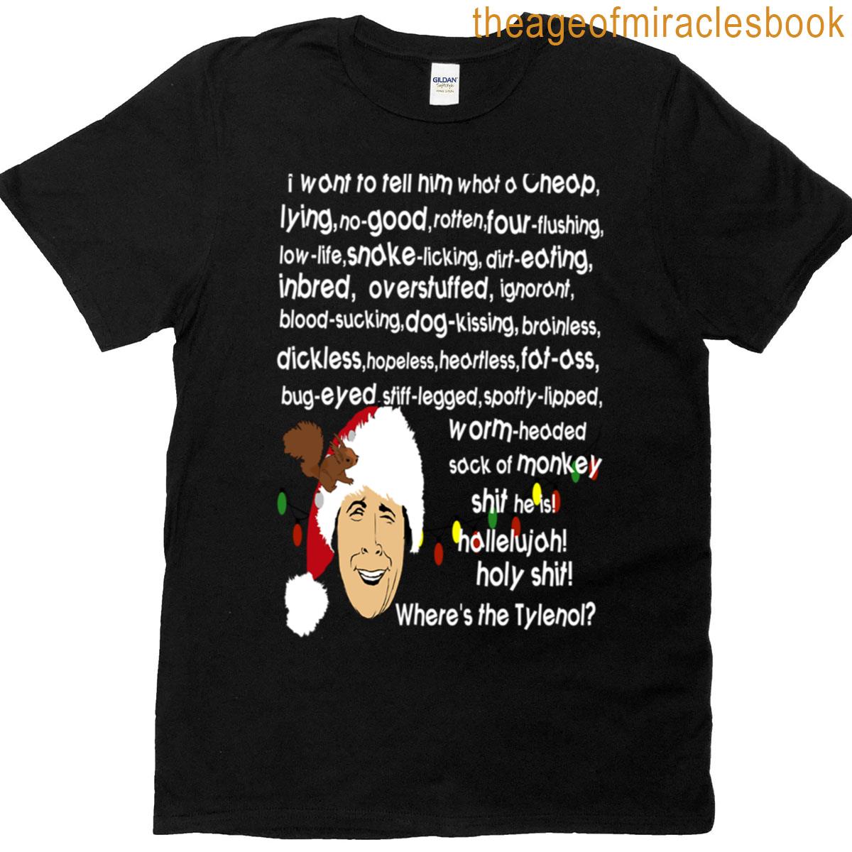 Clark Griswold Rant T-shirt