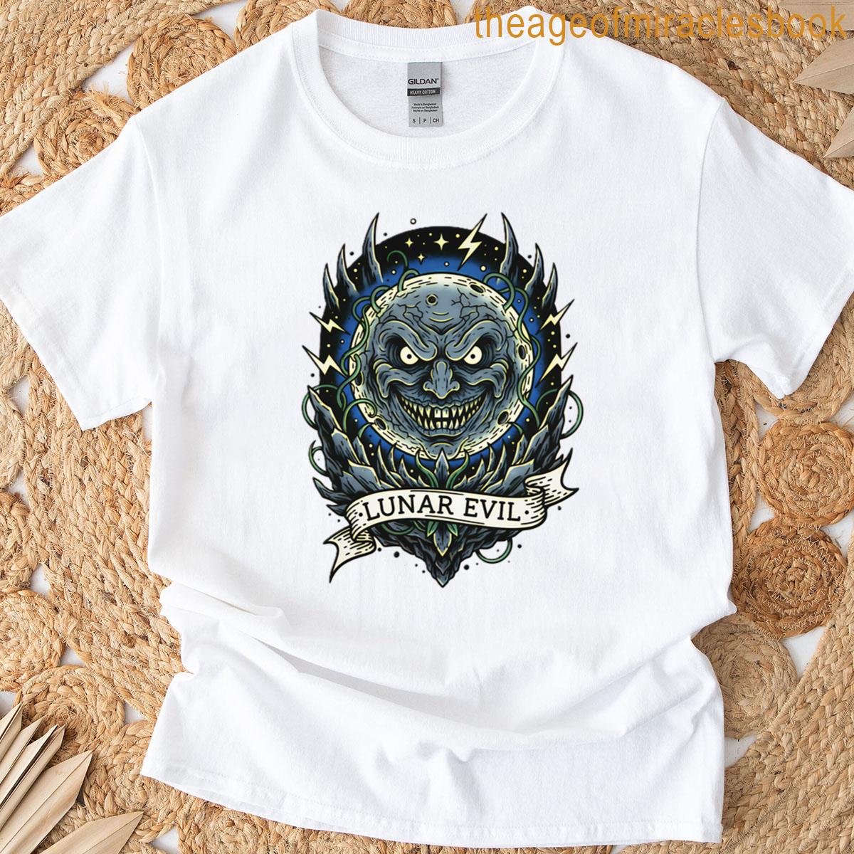 Evil Moon God Lunar Evil T-shirt