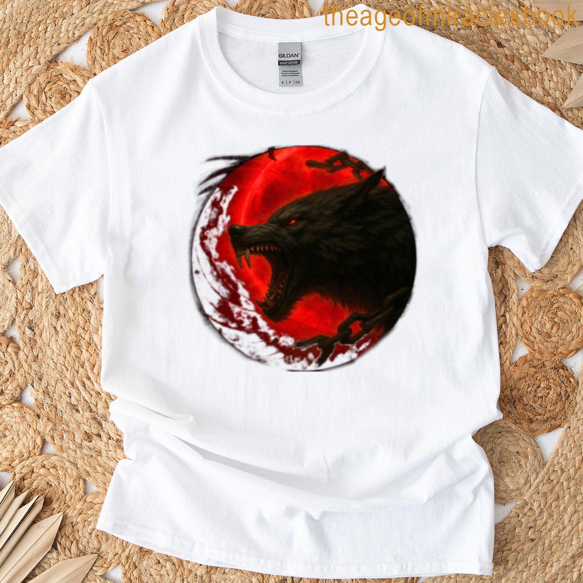 Fenrir Ragnarok Circular T-shirt