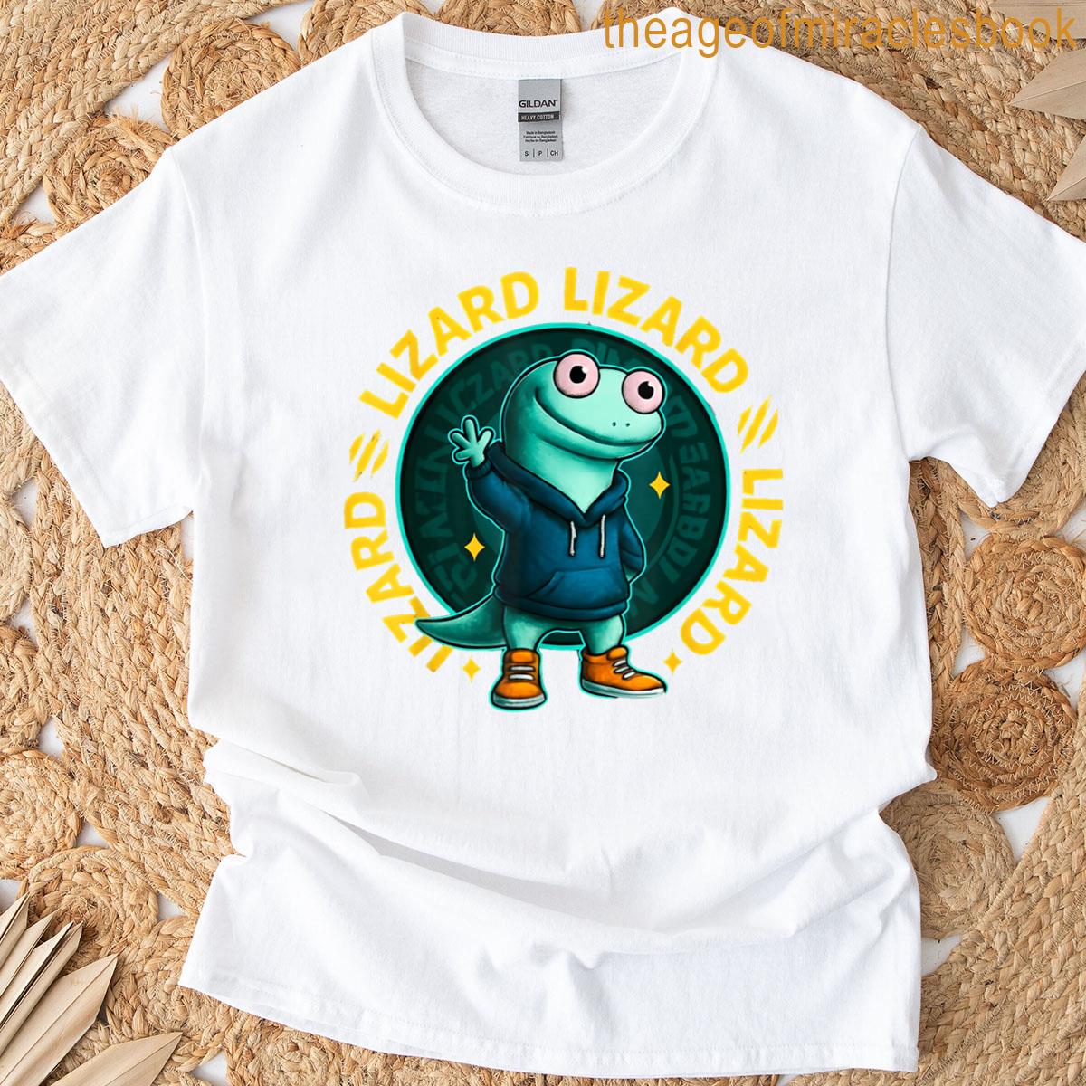 Funny Weirdcore Animal Lizard Meme Cool T-shirt