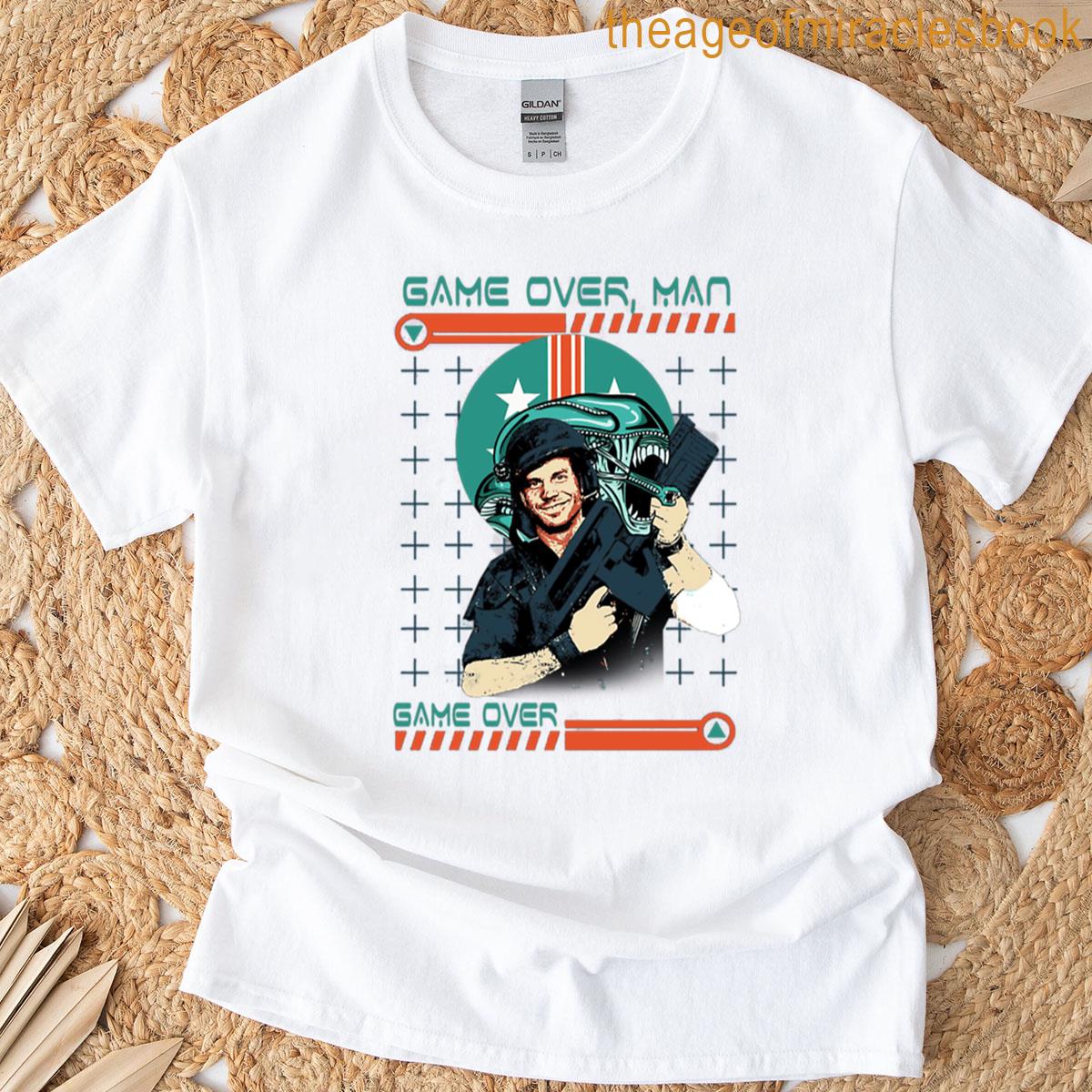Game Over Man Alien Tribute T-shirt