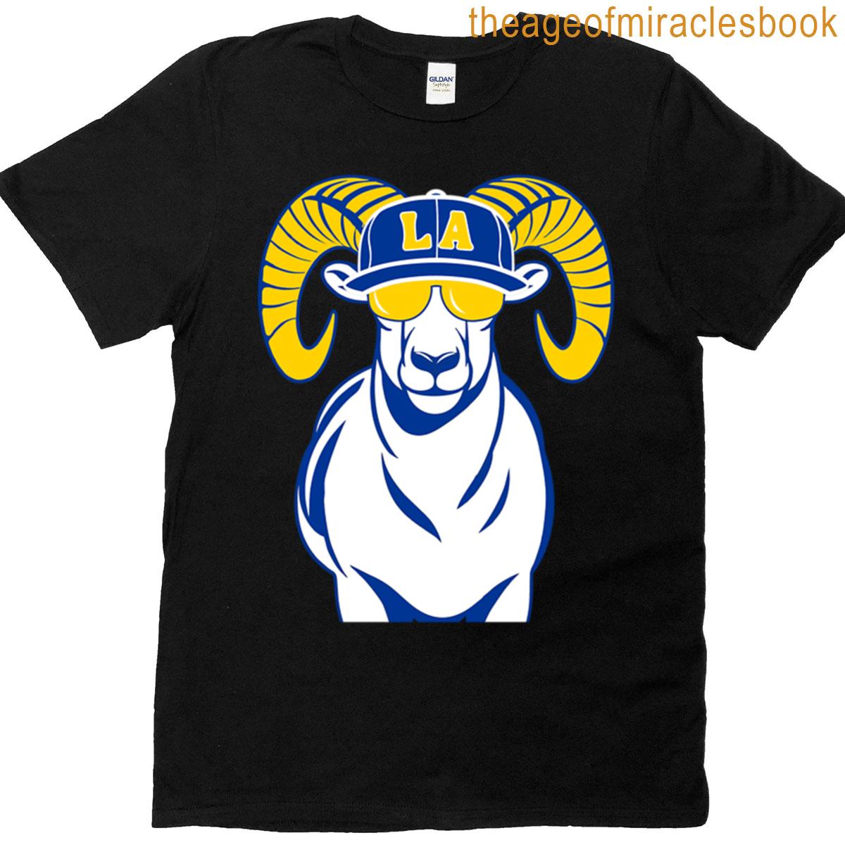 La Ram With Hat Sunglasses T-shirt