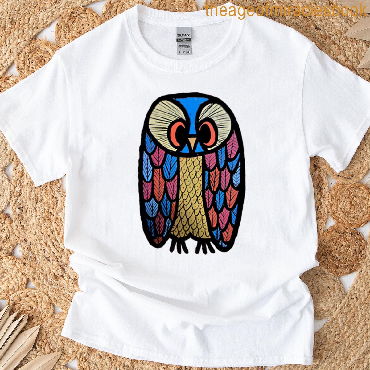 Patchwork Owl T-shirt