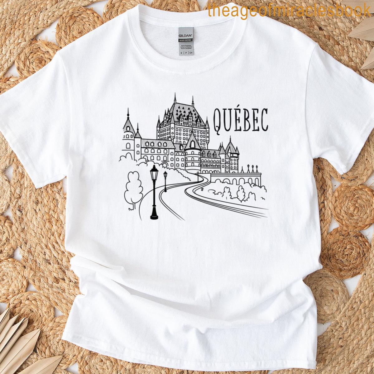 Quebec Sketchquebec T-shirt