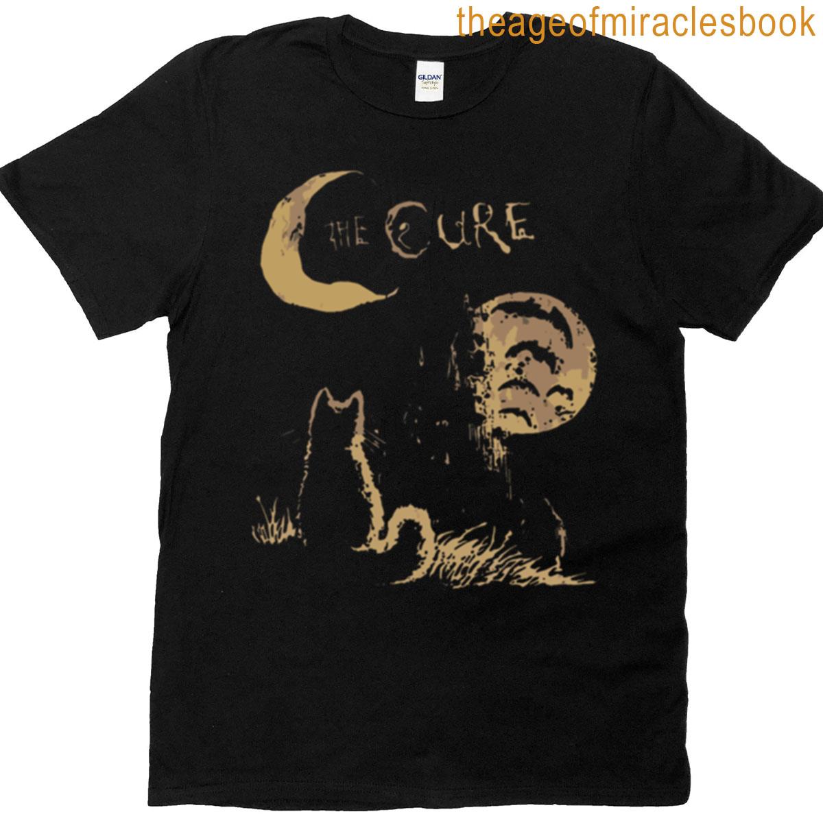 The Cure – Cat And Moon T-shirt