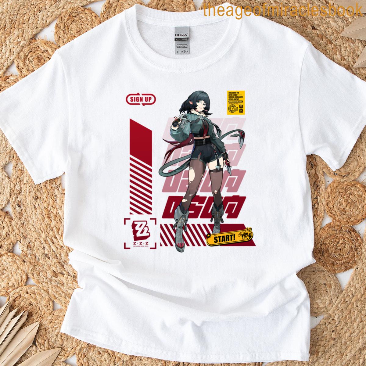 Agent Jane Doe Zenless Zone Zero T-shirt