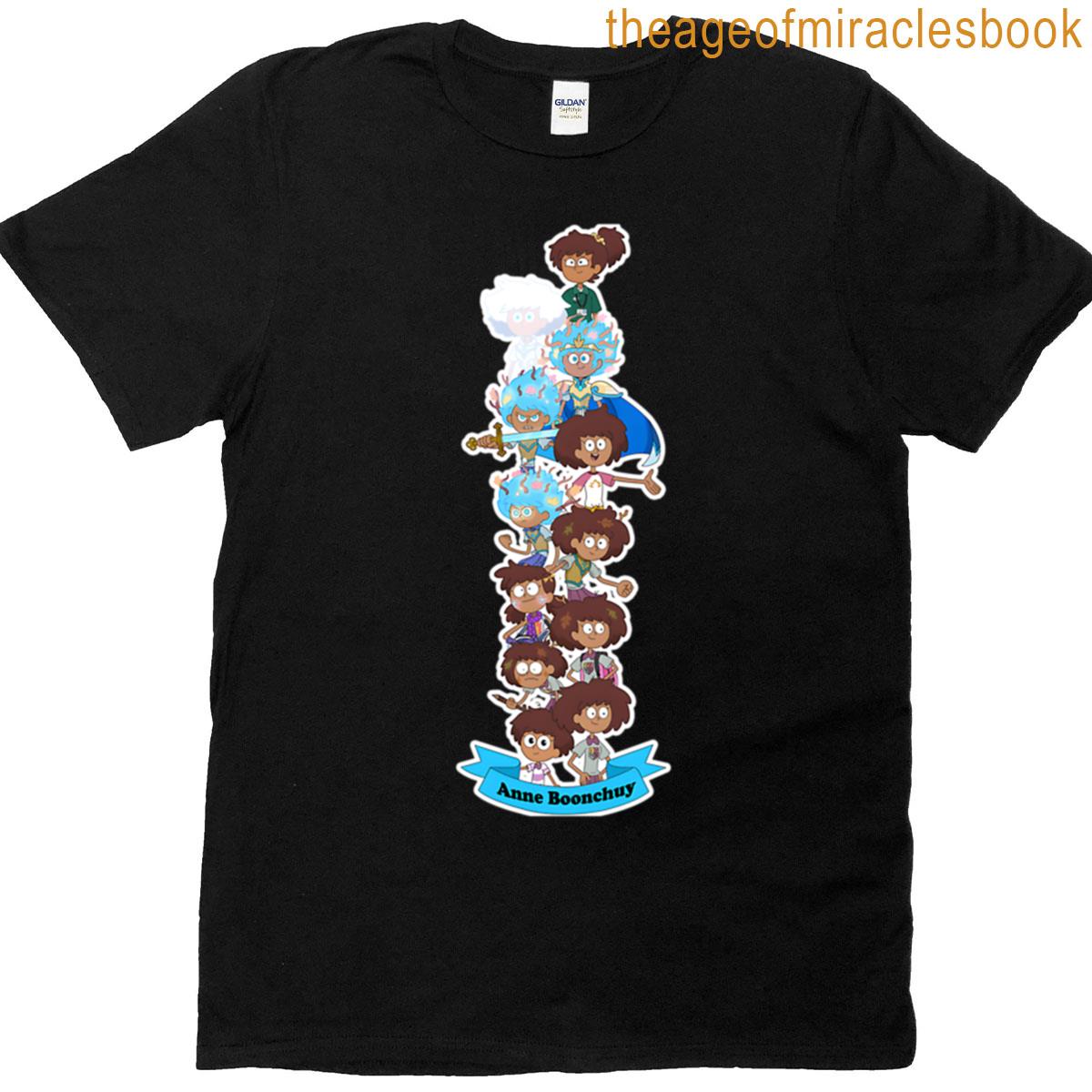 Amphibia Anne Boonchuy Evolution T-shirt