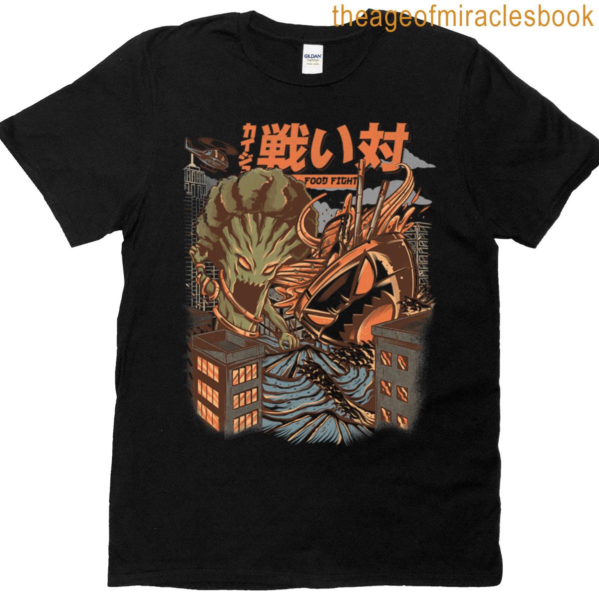 Brocco Vs Ramen Kaijus T-shirt