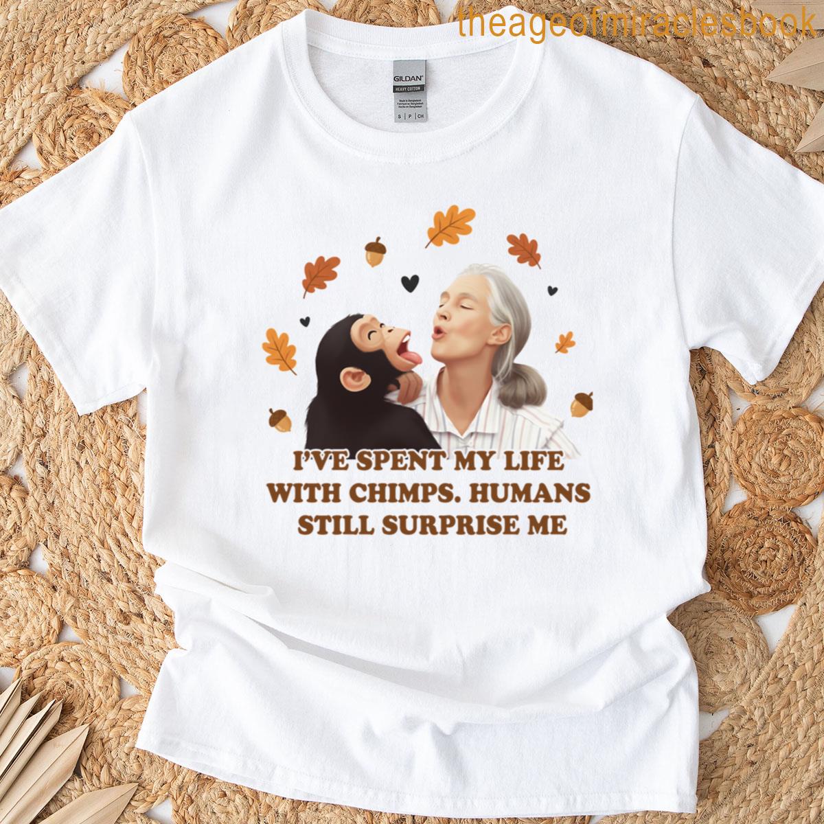 Chimpanzee Jane Goodall T-shirt