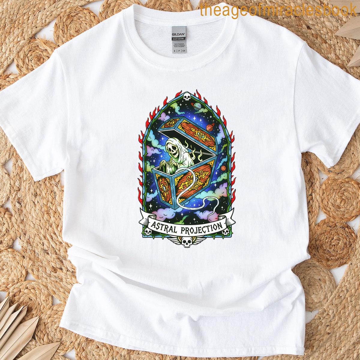 Deaths Retro Horror Astral Projection T-shirt