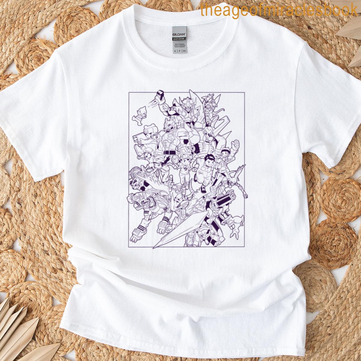 Digimon Frontier Tee T-shirt