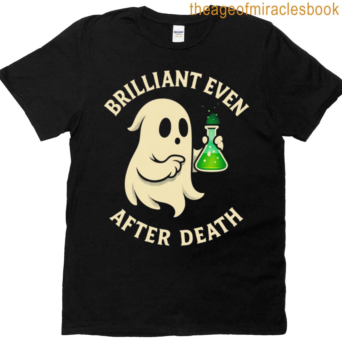 Ghost Scientist Glowing Discovery T-shirt