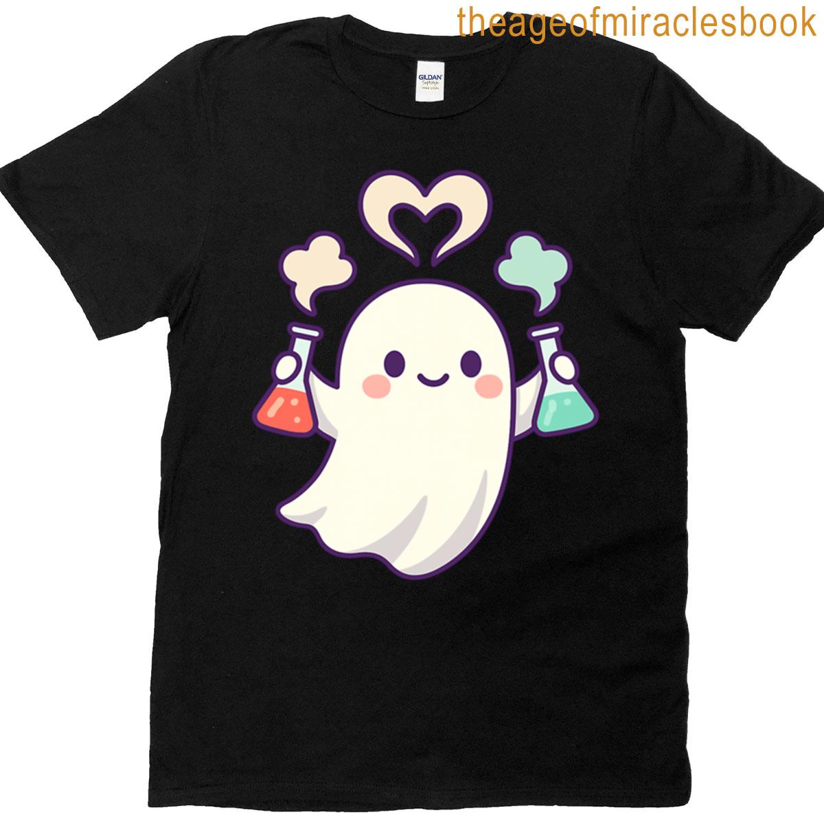 Ghost Scientist Love Potion Experiment T-shirt