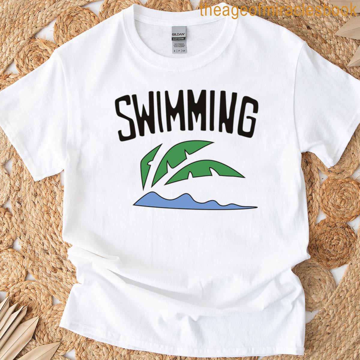 Golden Boy Swimming T-shirt
