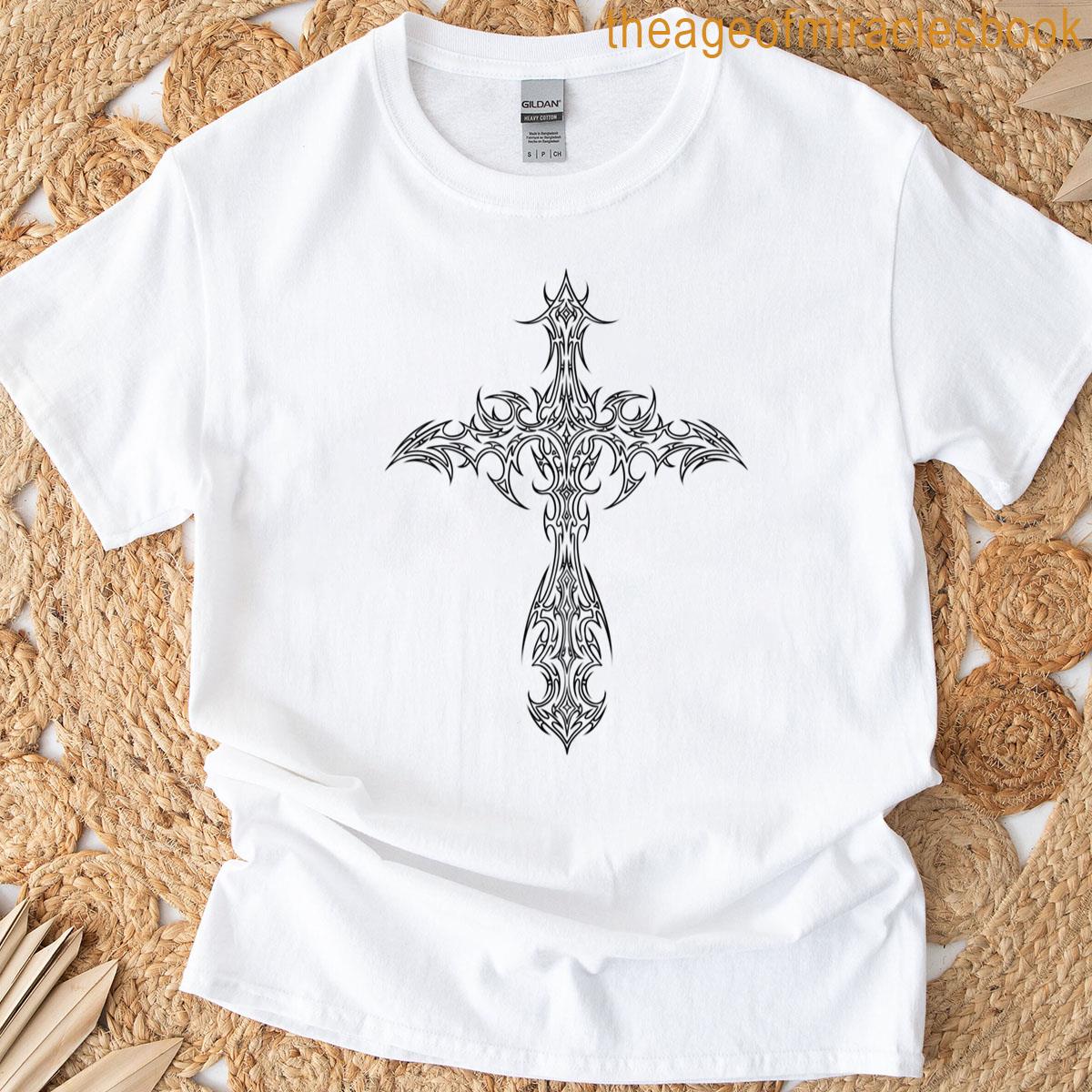 Goth Cross Emo Grunge Alt T-shirt