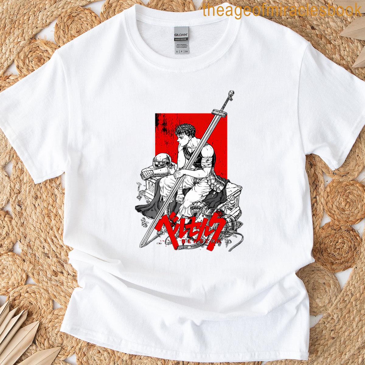 Guts Anime Manga Oversized T-shirt