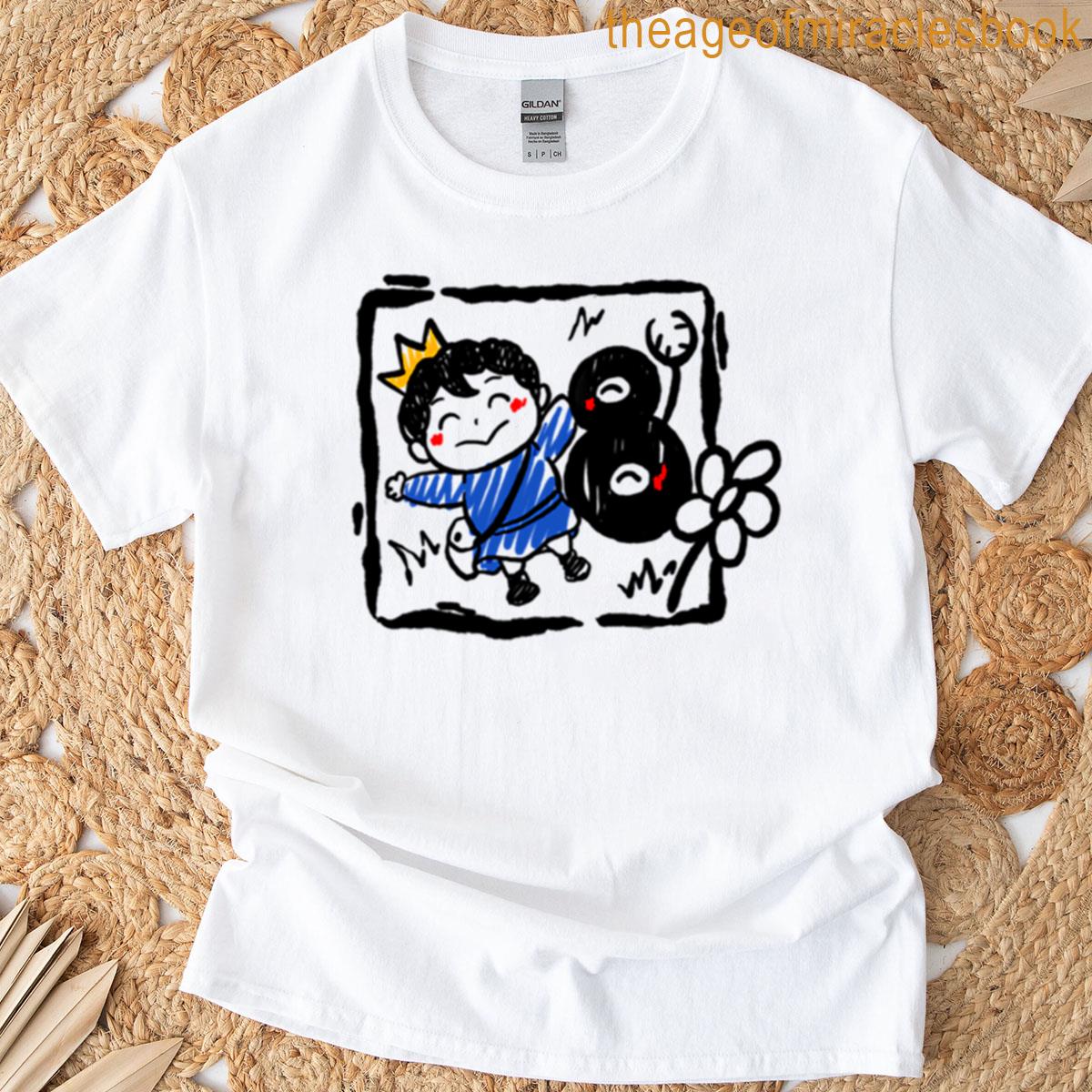 Little Boy Anime Oversized T-shirt