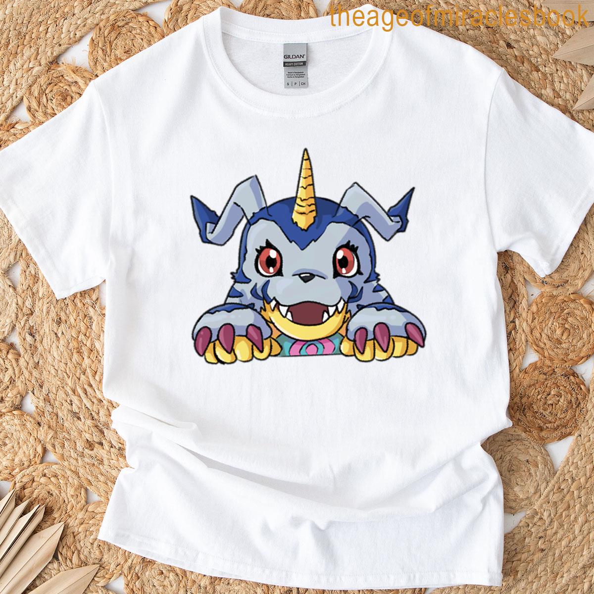 Peeking Gabuumon Oversized T-shirt