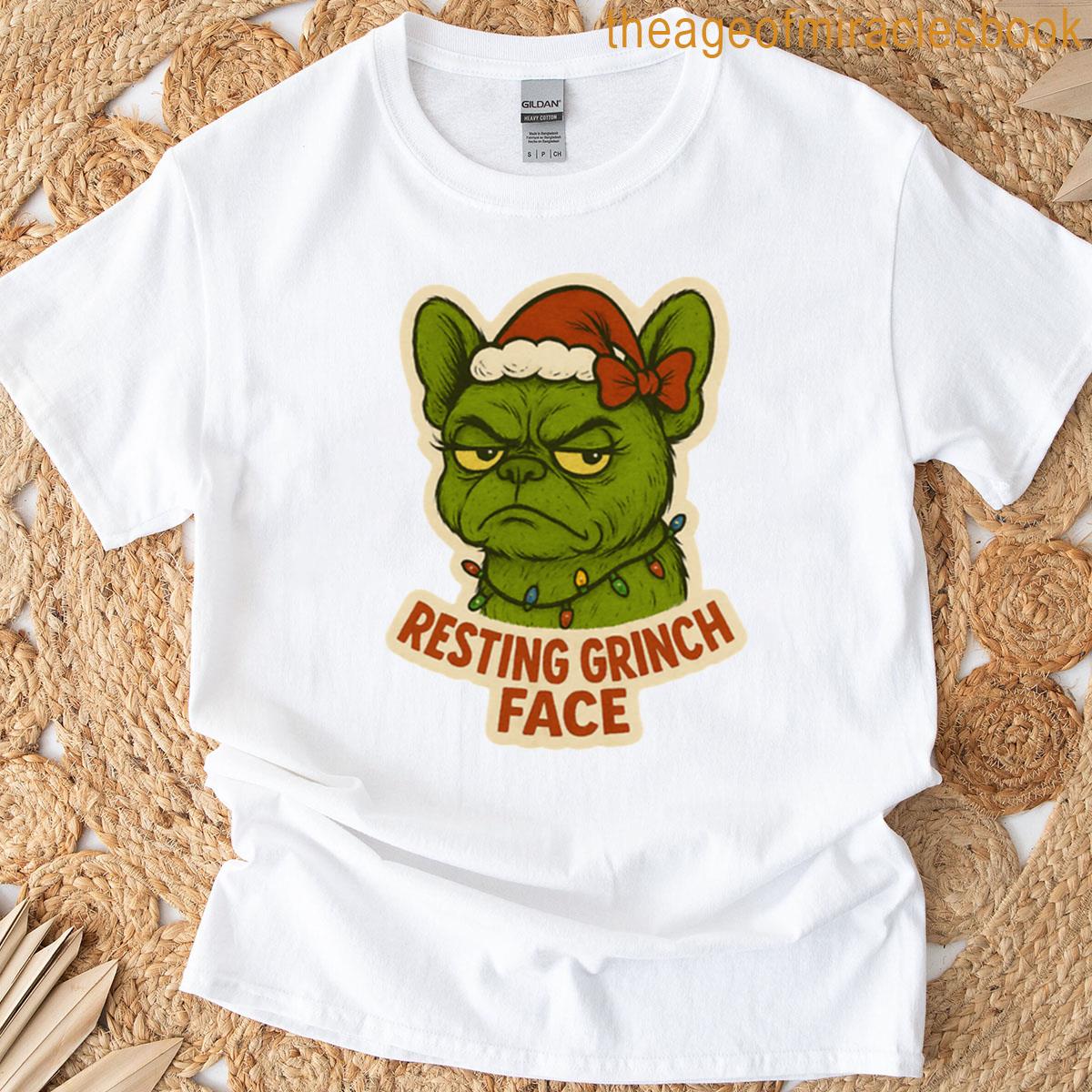 Resting Grinch Face T-shirt