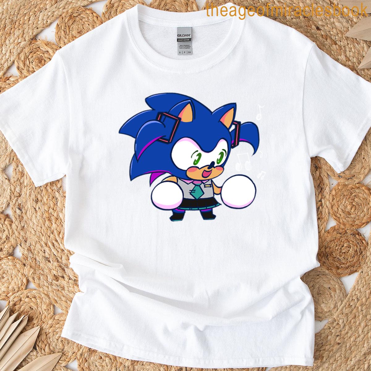 Sonic Miku Outfit T-shirt