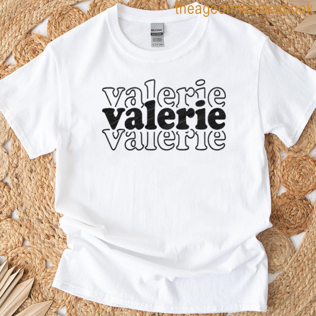 Valerie Name Personalized T-shirt
