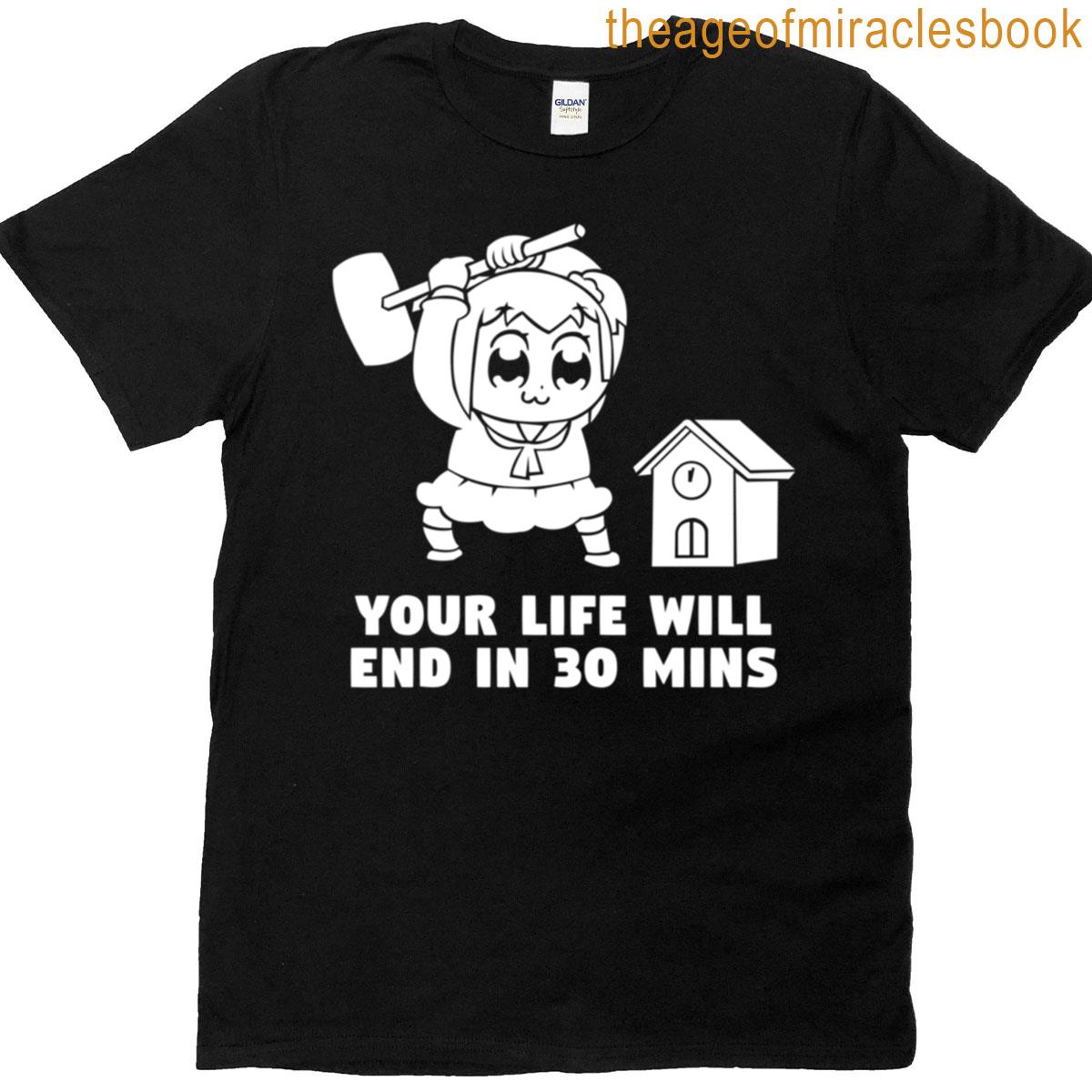 Your Life Will End In 30 Mins Oversized T-shirt