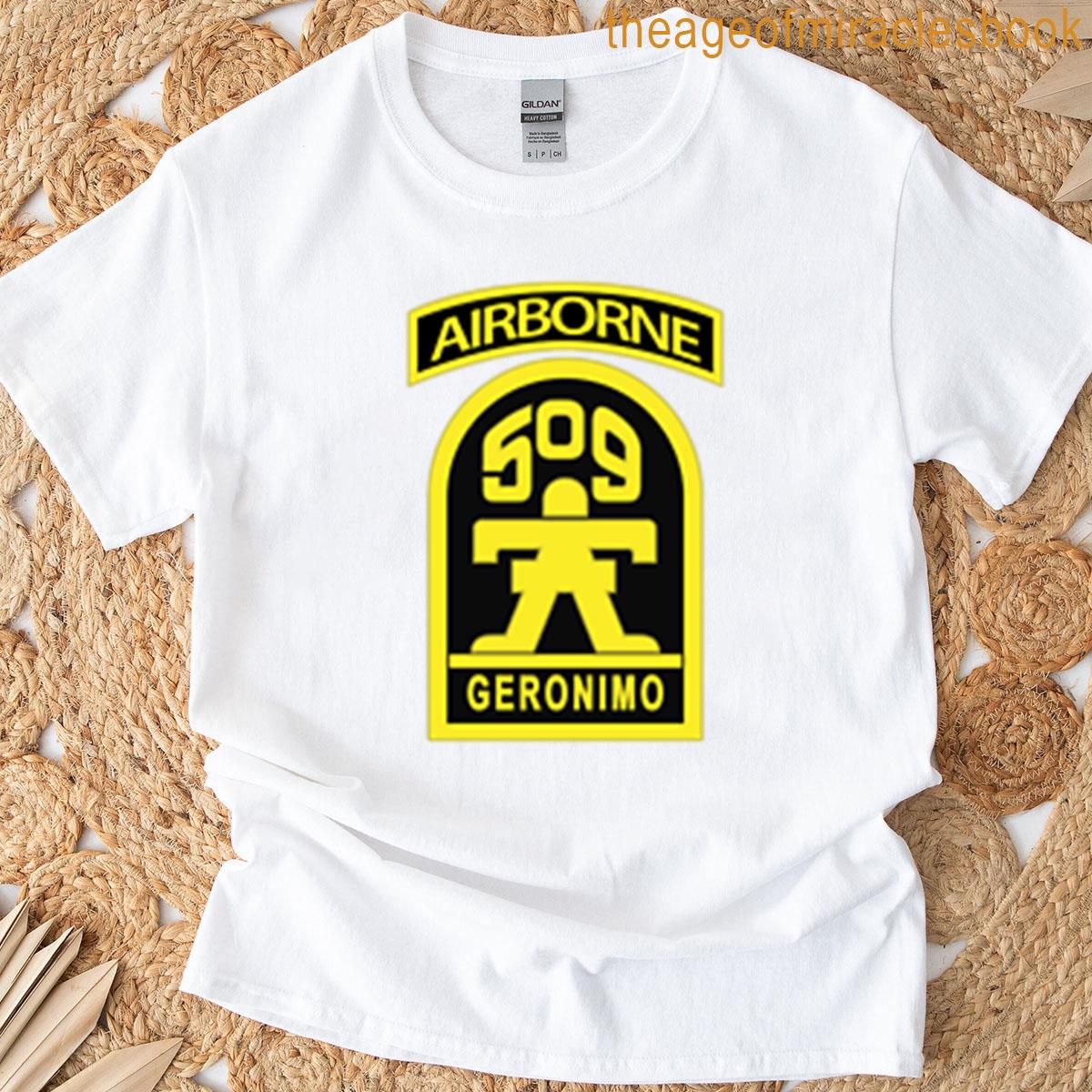 509th Airborne Infantry Patch T-shirt