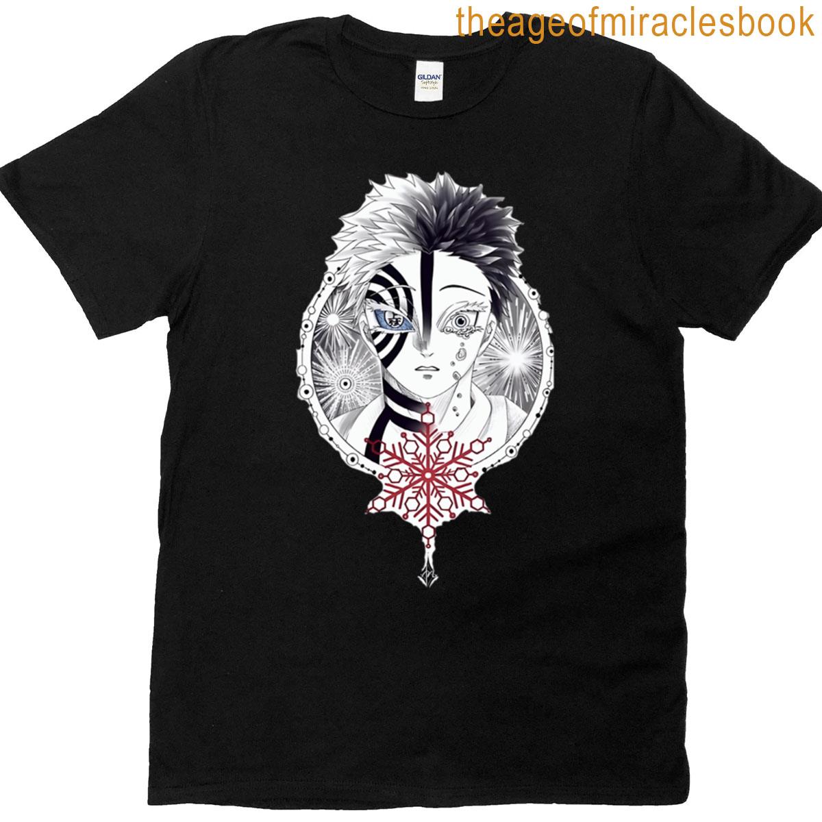 Akaza The Third Demon Crying T-shirt