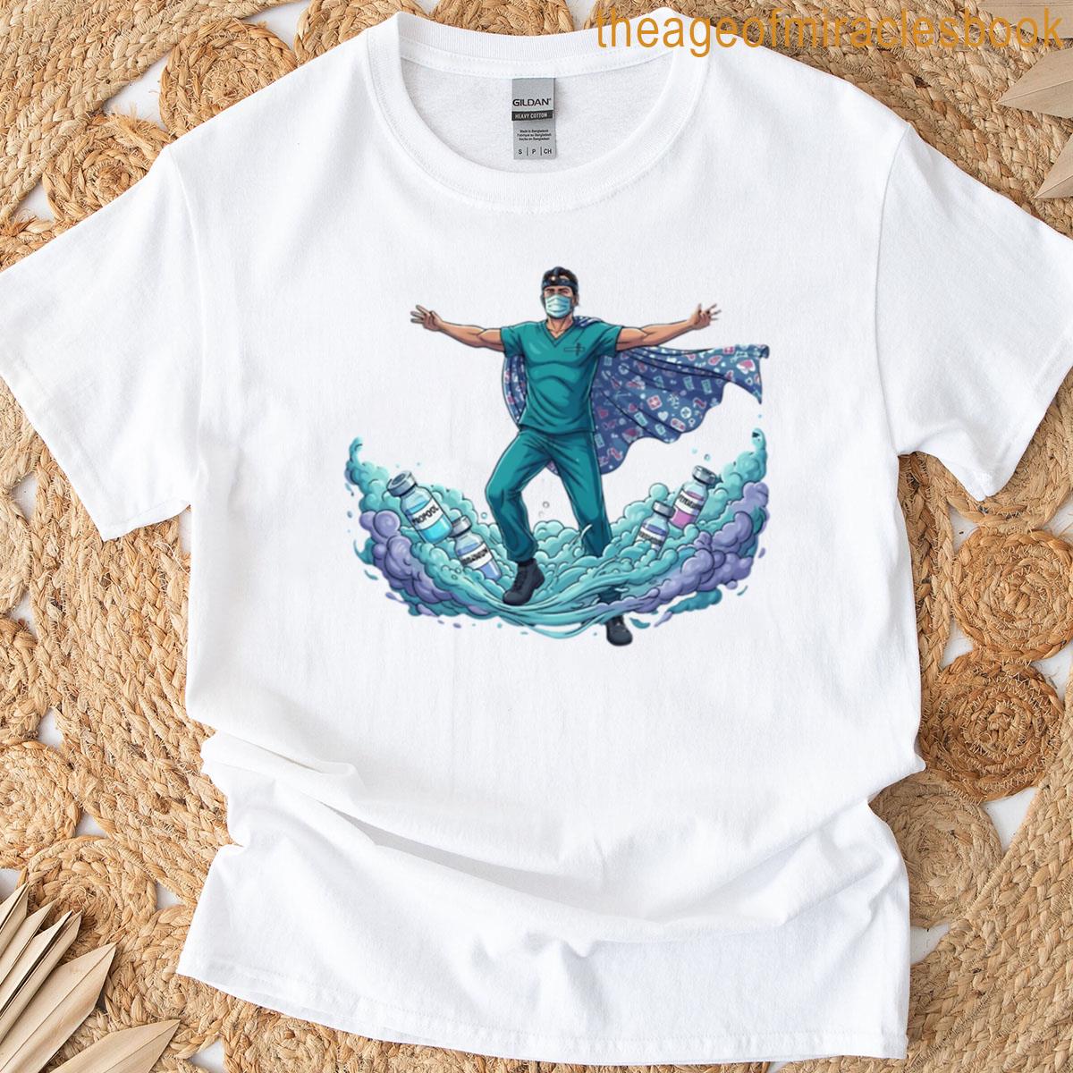 Anesthesiologist Lover – Real Hero T-shirt