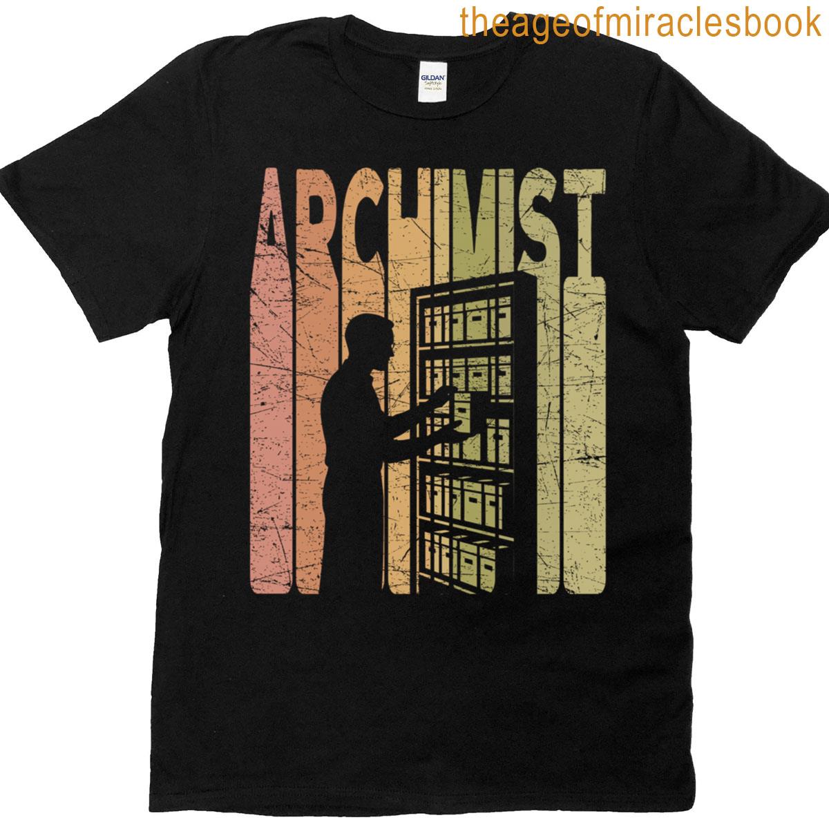 Archivist Vintage Archives Retro T-shirt