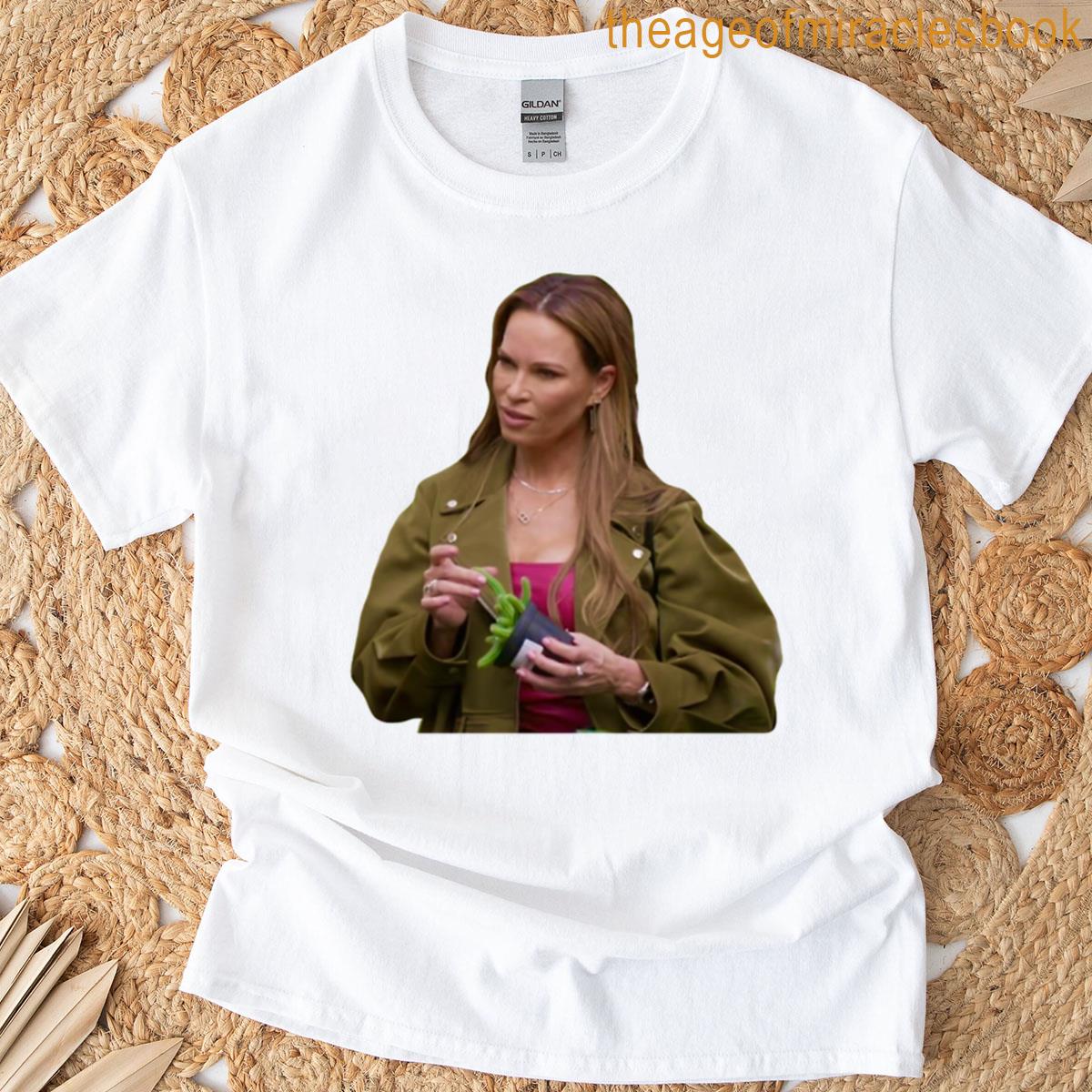 Britani Bateman Holding A Cactus T-shirt