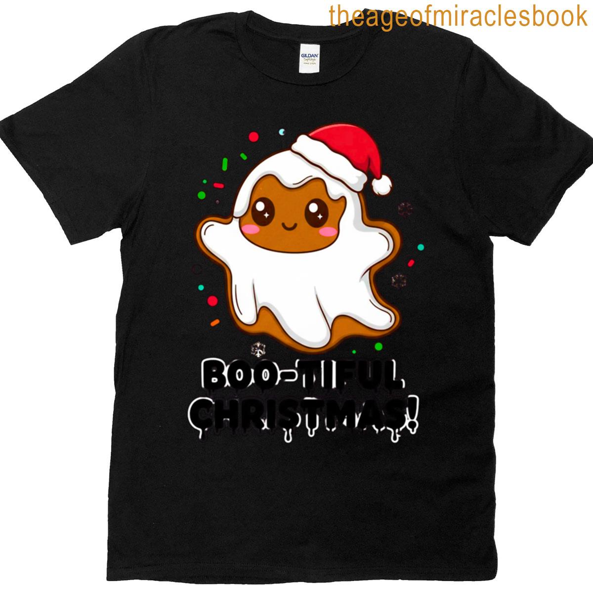 Christmas Gingerbread Ghost T-shirt