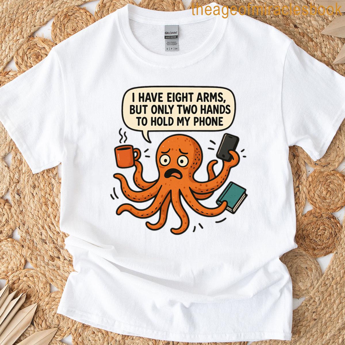 Overwhelmed Octopus T-shirt