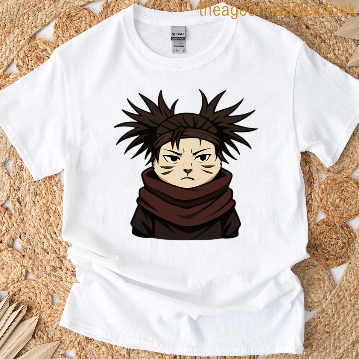Spiky Haired Cursed Feline T-shirt