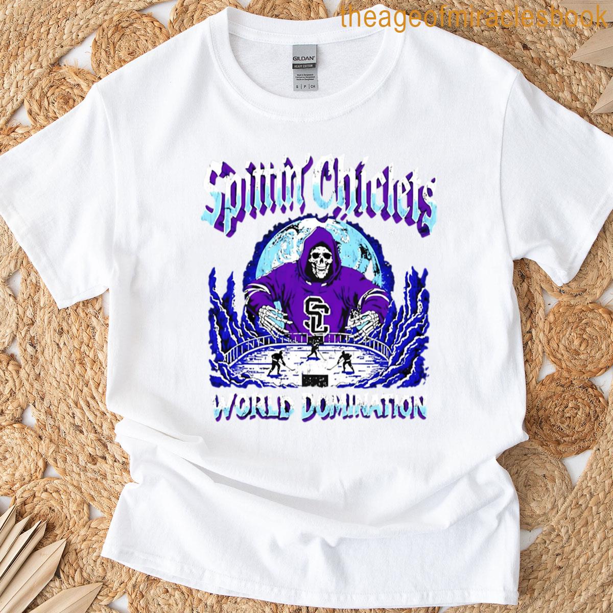 Spittin Chiclets World Domination T-shirt
