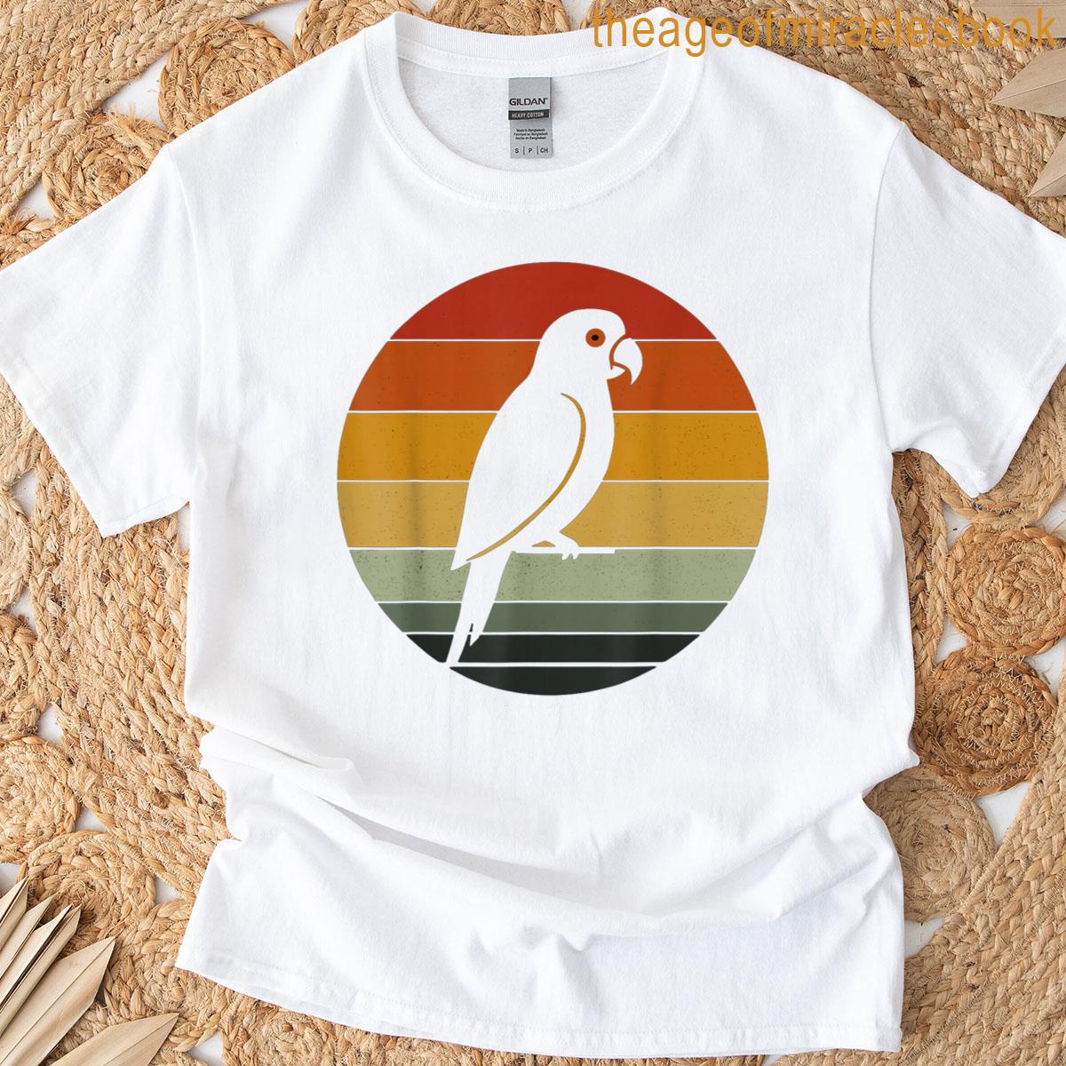 Vintage Sunset Parrot T-shirt