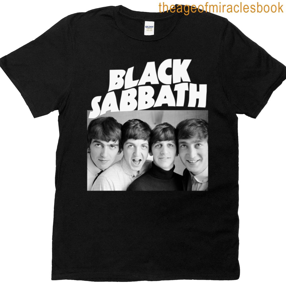 Black Sabbath Vs The Beatles T-shirt