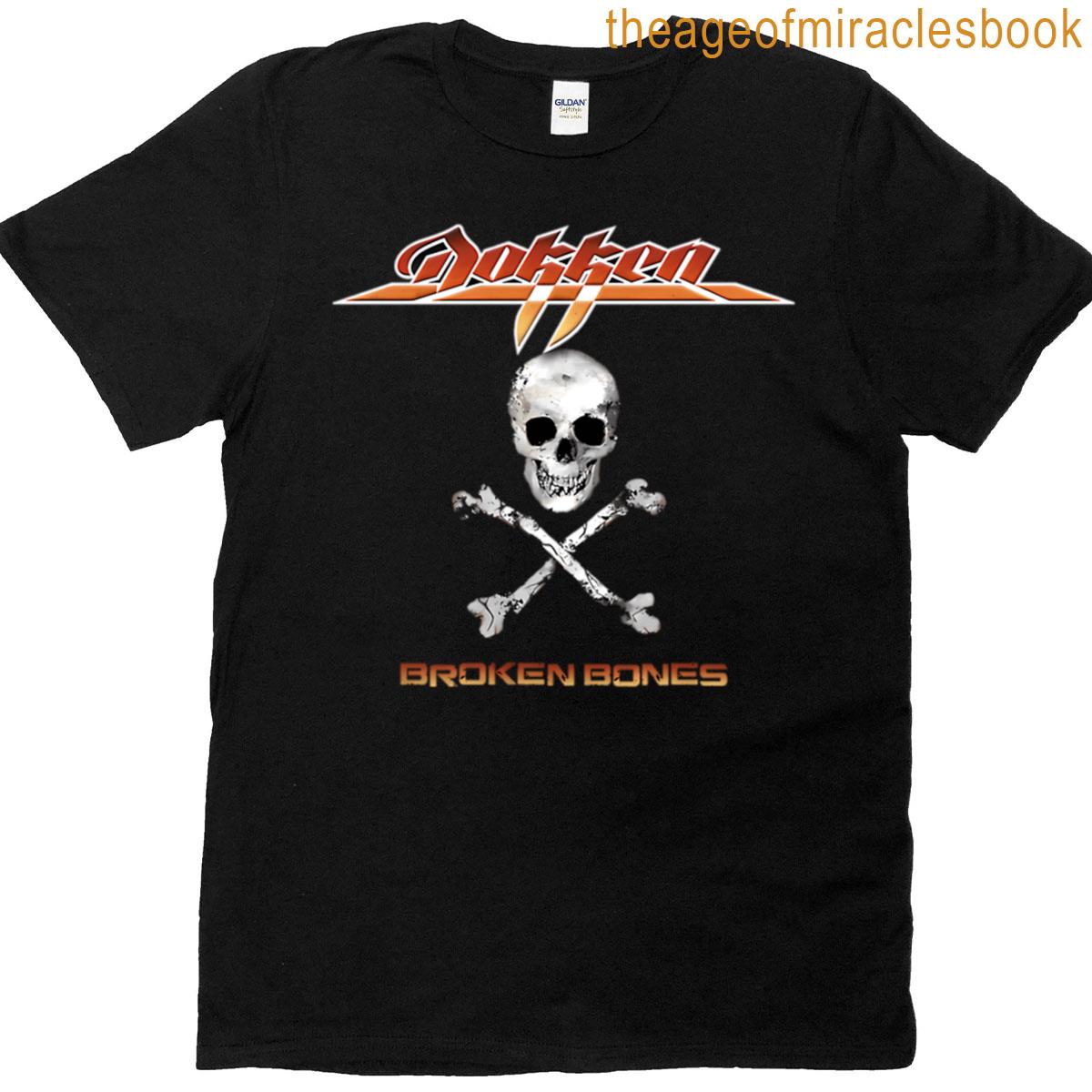 Broken Bones Dokken Band T-shirt