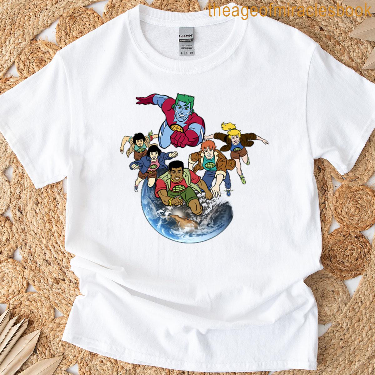 Captain Planet Team T-shirt