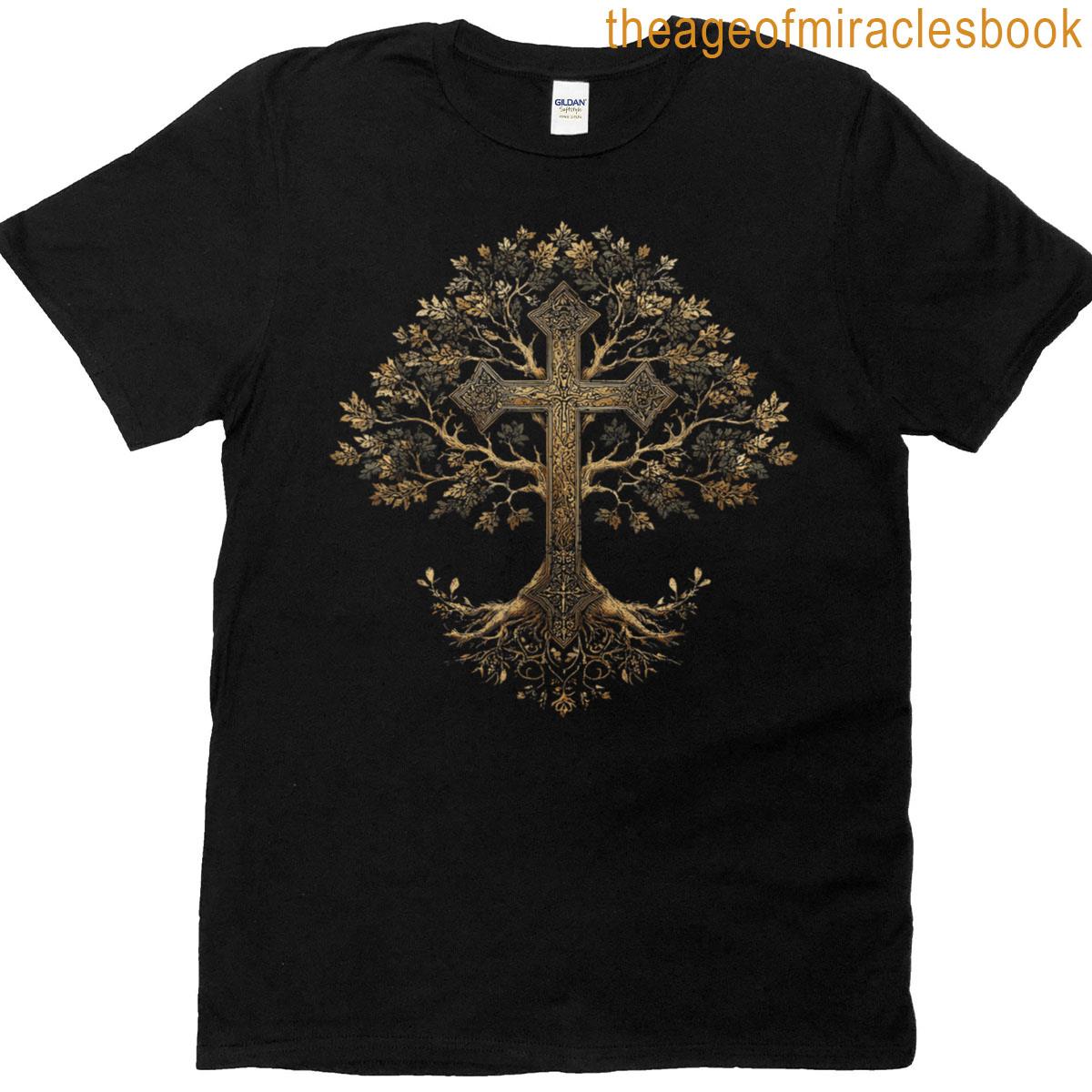 Christian Cross Tree T-shirt
