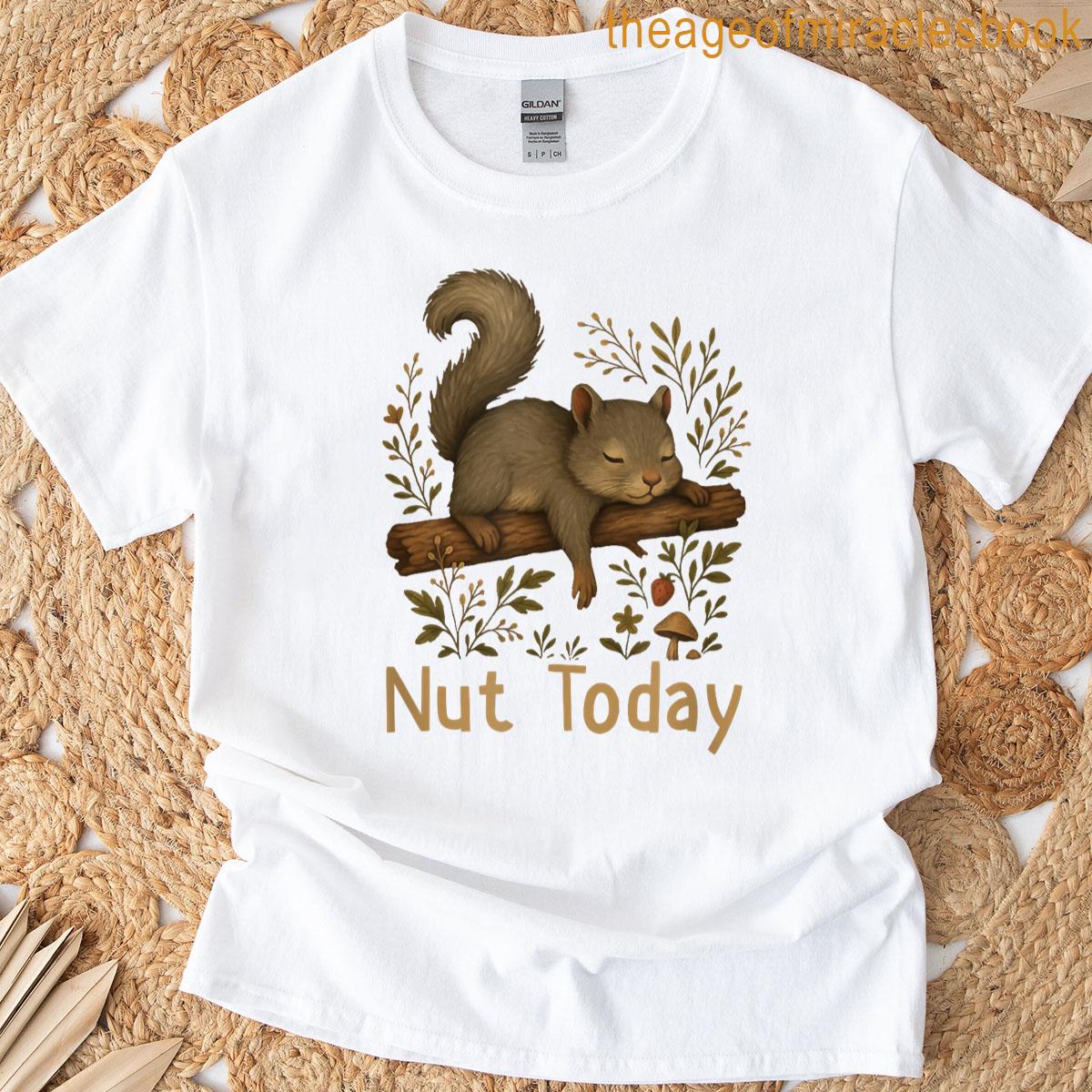 Cute Squirrel Funny Cottagecore Aesthetic T-shirt